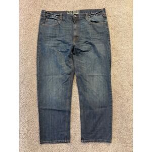 626 Blue Jeans Men 44x32 Blue Straight Leg Denim 100% Cotton Medium Wash Classic